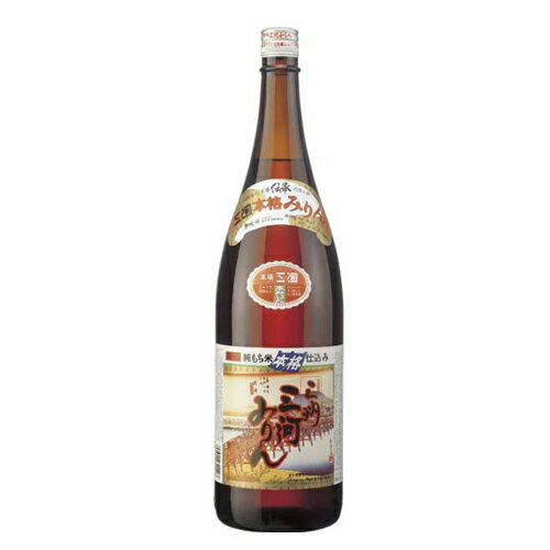 ■商品名：三州三河みりん■内容量：1.8l■原材料：もち米、米こうじ、本格焼酎■アルコール分：14度■エキス分：43度以上■伝統的な醸造法によりキレのよい上品な甘さと濃醇な昧わいがあります。