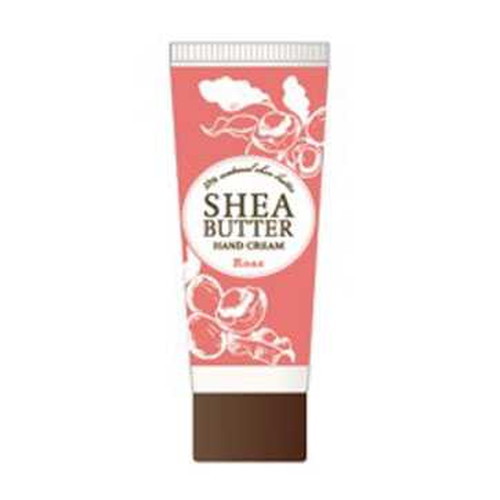 シアバター ハンドクリーム ローズ 20g 贅沢な香りに包まれハンドケア【生活の木】