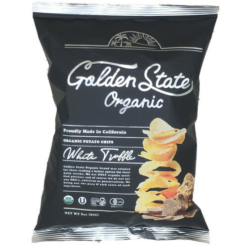 オーガニックポテトチップス ホワイトトリュフ （85g） 【Golden State Organic】のサムネイル