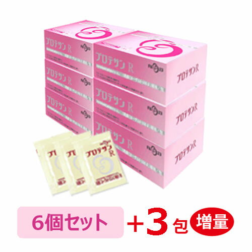 プロテサン R62 濃縮乳酸菌 顆粒 62包入×6個セット+青パパイヤー酵素食品6包付 【ニチニチ製薬・特許取得実績乳酸菌素材FK-23】※送料無料（一部地域を除く）【あす楽対応】