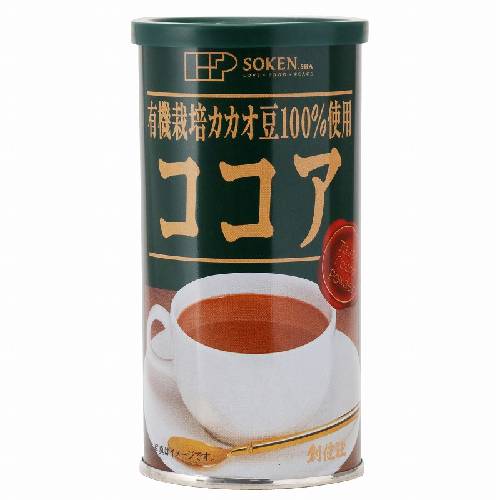 ■商品名：有機栽培カカオ豆100%使用 ココア■内容量：80g■原材料：有機ココアパウダー（産地：ドミニカ、加工地：オランダ）■賞味期間：製造日より360日■有機栽培されたカカオ豆100%を原料に、なめらかで風味豊かなココアに仕上げました。...