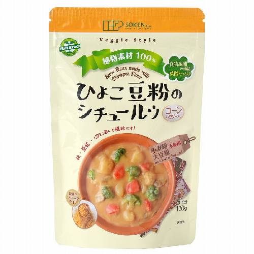 ひよこ豆粉のシチュールウ（フレーク）（110g） 【創健社】