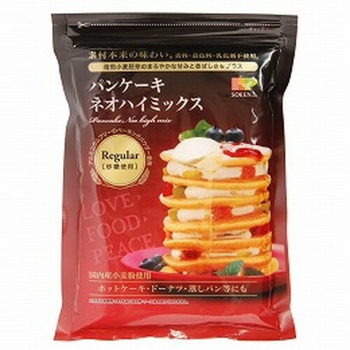 パンケーキ ネオハイミックス 砂糖使用（レギュラー） （400g）【創健社】
