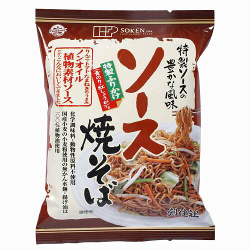 楽天健康サポート専門店ソース焼そば 111.3g （麺90g） 【創健社】