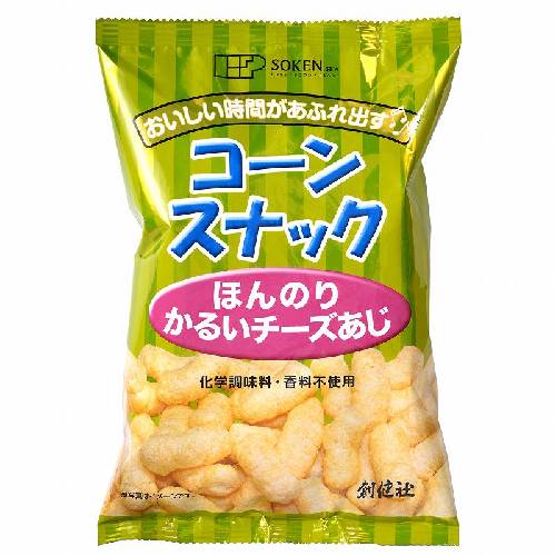 コーンスナック ほんのりかるいチーズあじ 50g 【創健社】