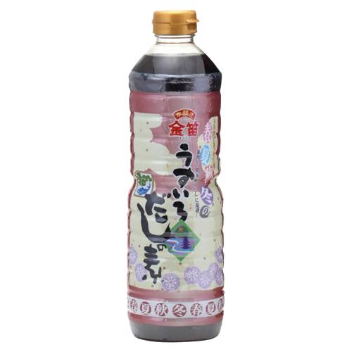 金笛 春夏秋冬のうすいろだしの素 (1リットル) 【笛木醤油】 金笛 春夏秋冬のうすいろだしの素 (1リットル) 【笛木醤油】