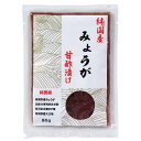 純国産 みょうが 甘酢漬け (80g) 【Japan Ginger】