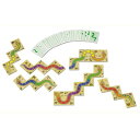 ■商品名：レインボースネーク（AM20662）■メーカー　AMIGO（アミーゴ）社 ■サイズ 約12.5cm×9.5cm×2cm ■プレイ人数：2～5人 ■所要時間：約15分 ■内容：紙製カード50枚、日本語のルール説明書 ■対象年齢：4歳～ ■めくったカードをつなげてヘビをつくります。 カードが無くなった時に、一番長いヘビをつくった人や、ヘビの数が多い人の勝ち、といったふうに勝ち負けを決めることができです。 勝ち負けは偶然で決まるので、子どもから大人まで一緒に楽しめます。