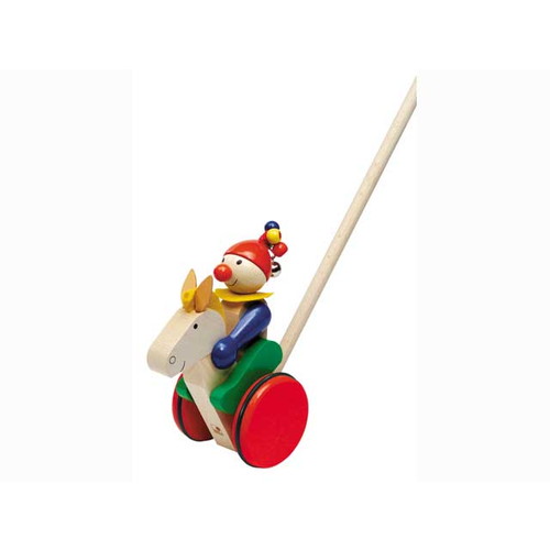 ■商品名：手押し・ギャロップ （SE62029）■サイズ：55cm■メーカー：セレクタ/SELECTA SPIELZEUG■材質：カエデ■対象年齢：1歳頃から■生産国：ドイツ■商品詳細：〇人形が上下し、動きに合わせてコンコンと音がします。