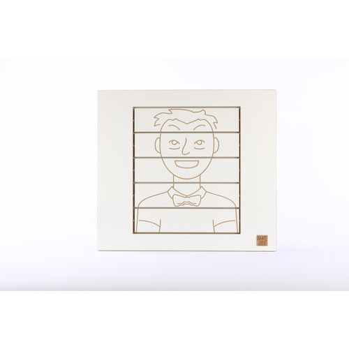 ウォールパネル・アダム（WS117C） 【ホワイトサイド/WHITE SIDE TOYS】 【3歳頃から】 ※送料無料（一部地域を除く） ※キャンセル不可