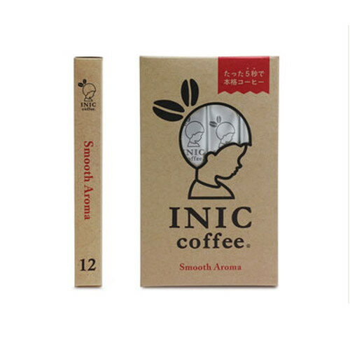 INIC Coffee スムースアロマ （4g×12本） 【INIC Coffee】 ※賞味期限22年03月01日まで 在庫限り ※返品不可
