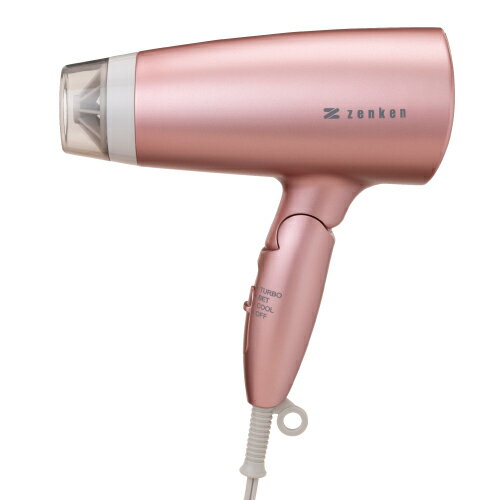 【メーカー直送品】電磁波低減ヘアケアドライヤー ピンク ZD-750P 【ゼンケン】※代引・同梱・キャンセル不可 2