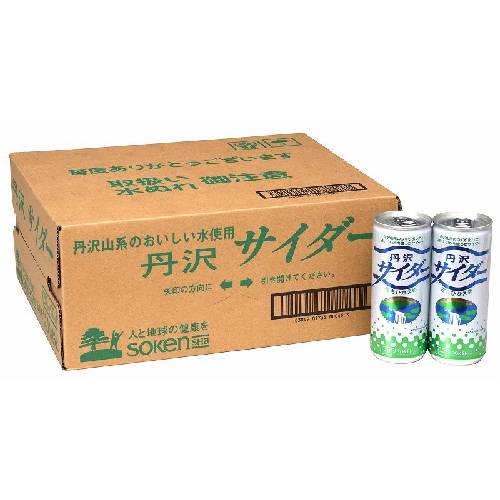 丹沢サイダー （250ml×30本セット） 【創健社】
