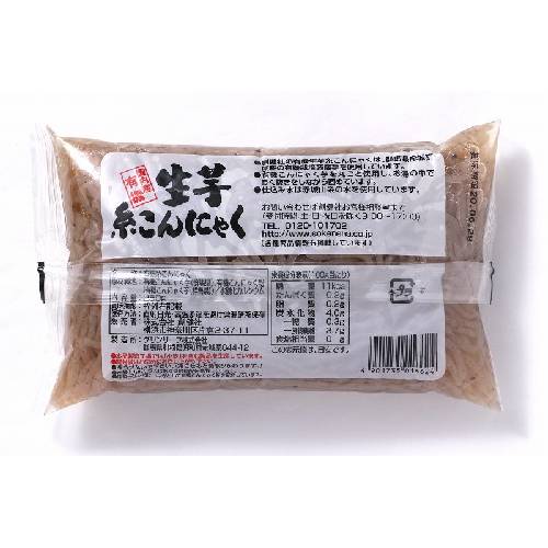 有機 生芋糸こんにゃく （250g） 【創健社】