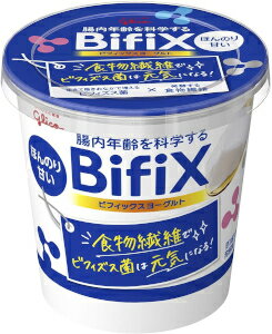 グリコ BifiX（ビフィックス）ヨーグルト ほんのり甘い 375g 6個