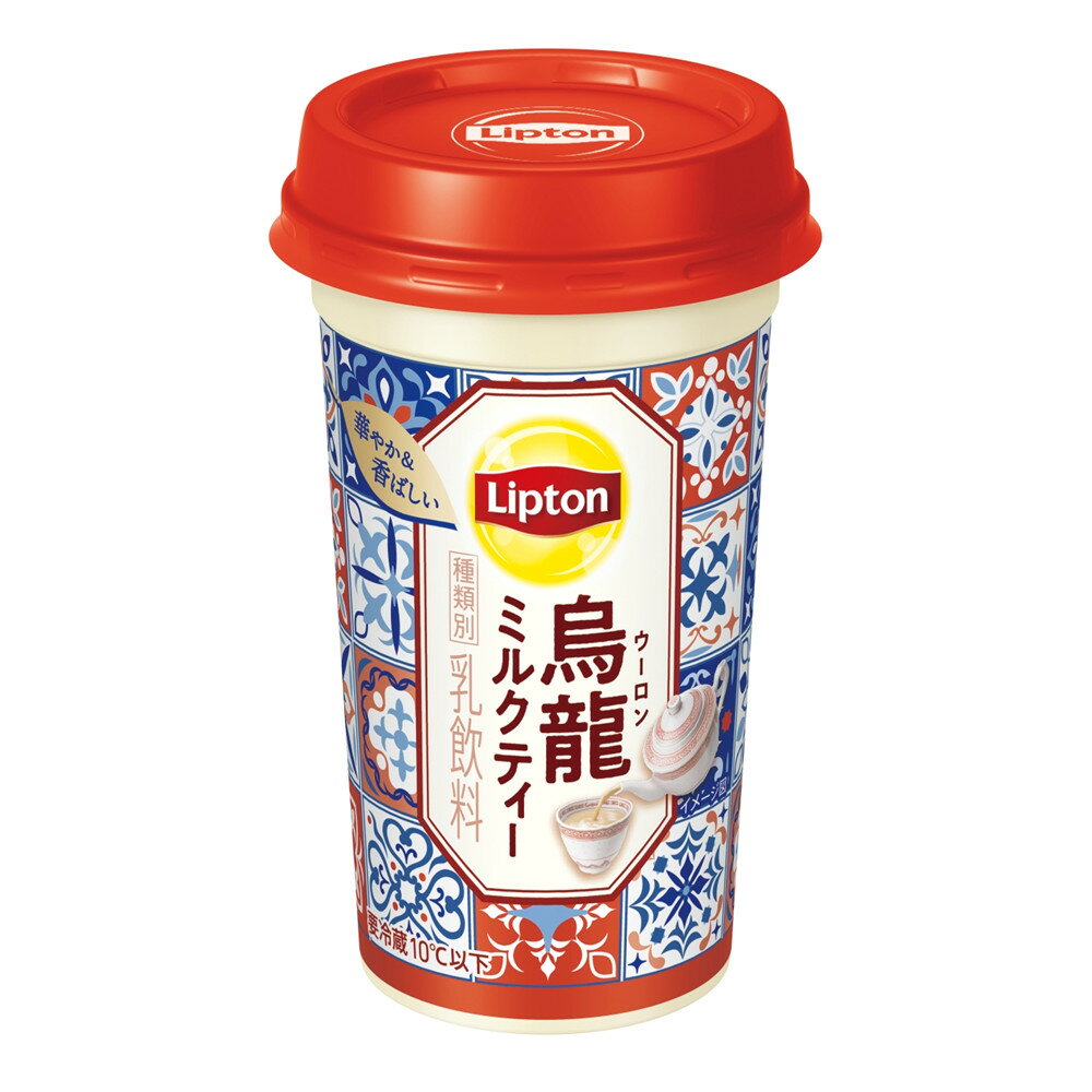 森永乳業 リプトン 烏龍ミルクティー 240ml 10本