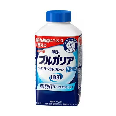 明治 ブルガリアのむヨーグルトプレーンLB81 400g 6本