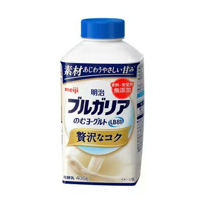 明治 ブルガリアのむヨーグルトLB81 贅沢なコク 400g 6本