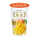 オハヨー乳業 ぜいたく果実 マンゴーのむヨーグルト 180g 12本