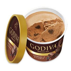 【ゴディバ】カップアイスミルクチョコレート＆ハートチップ6個