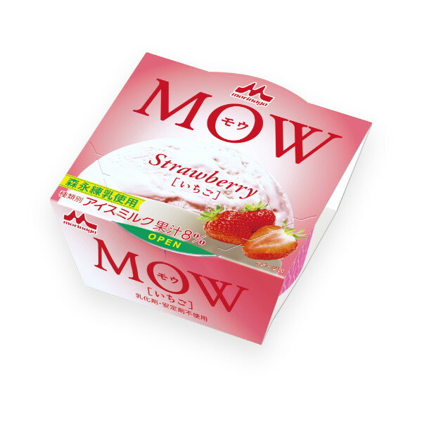 森永乳業 MOW（モウ） いちご 140ml×18個