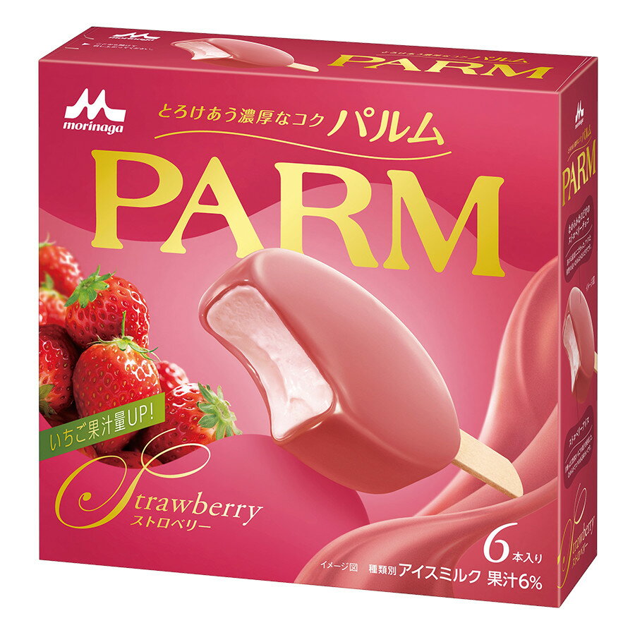 森永乳業 PARM（パルム）ストロベリー6箱