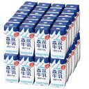 森永乳業 森永牛乳 200ml×24本×2ケース(送料無料 常温 便利 常備 ロングライフ牛乳 生乳100％使用）★ディズニーパッ…