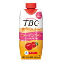 森永乳業 TBC コラーゲン アップル 330ml 12本×3ケース 　コラーゲン 低分子ヒアルロン酸 低カロリー