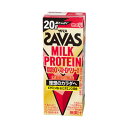 明治(ザバス)MILK PROTEIN 脂肪0 ストロベリー風味 200ml 24本×2ケース 送料無料 savas プロテイン プロテインドリンク ダイエット...