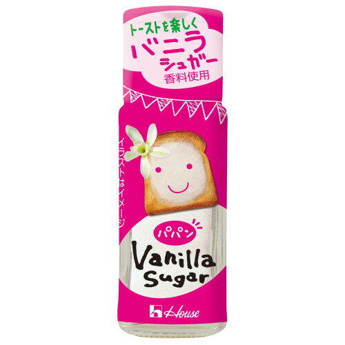 ハウス食品 パパン バニラシュガー 28g 10個