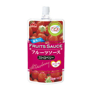 森永乳業 フルーツソースストロベリー 150g 30個 　常温 ヨーグルト用　まとめ買い 長期保存