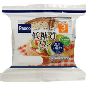 パスコ　低糖質ブラン食パン3枚入