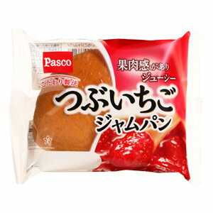 【バラ売】パスコ　つぶいちごジャムパン　Pasco パン 敷島 敷島製パン 菓子パン