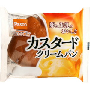 【バラ売】パスコ　カスタードクリームパン　Pasco パン 