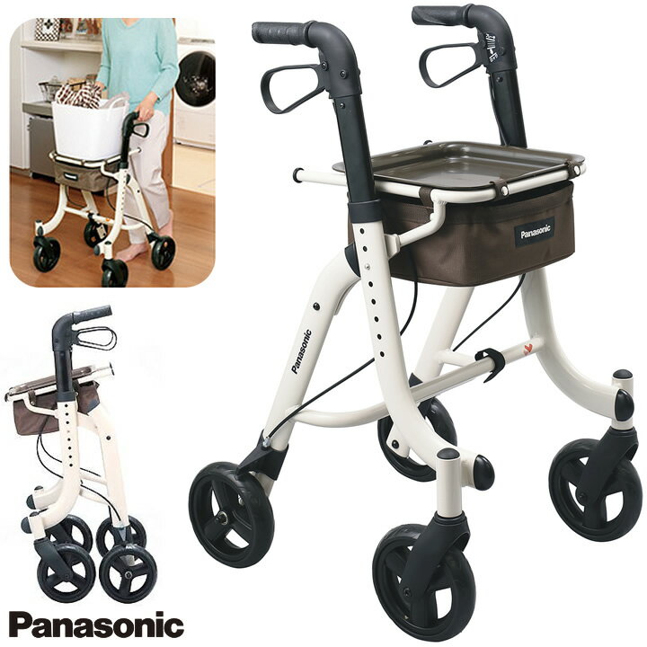 歩行器 くらしサポート歩行車スムーディ 室内用 カジサポ パナソニック エイジフリー PN-L70201 シルバーカー 手押し車 老人用 高齢者 シルバーカート...