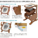 ポータブルトイレ 安寿 家具調トイレセレクトR ノーマルワイド（ソフト・快適脱臭） 【アロン化成】 【送料無料】 2