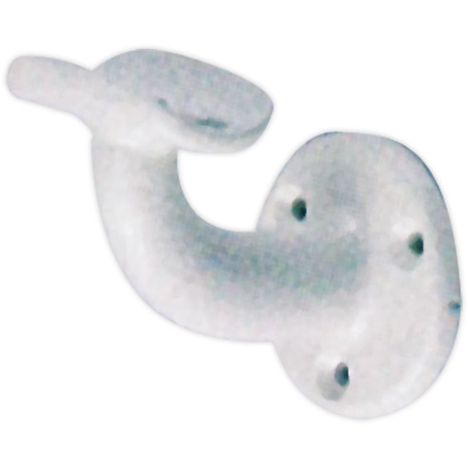 住宅改修 A形ブラケットL受 【シロクマ】 【BR-100】