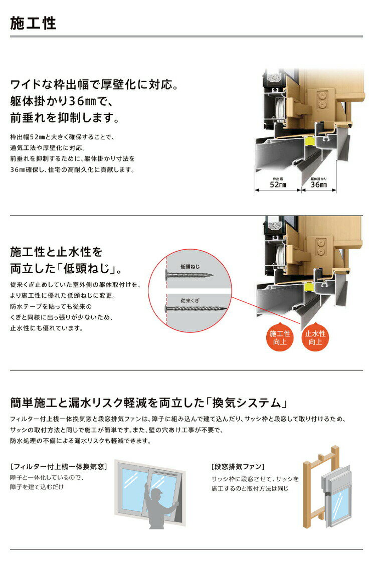 独特の素材 樹脂アルミ複合サッシ 高性能ハイブリッド窓 サーモスII-H 面格子付引違い窓 17607 w1800mm×h770mm