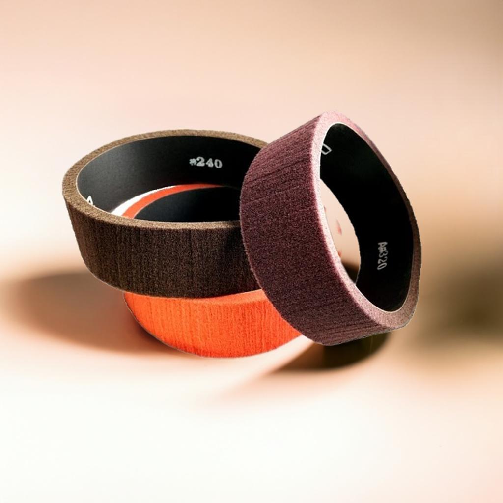 フラップベルト 100×915L×20T 不織布研磨材 仕上加工 研磨剤 研磨材 研磨 金属仕上 木工仕上 鉄 非鉄 ..