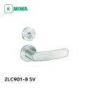 MIWA(美和ロック) 住宅内部専用レバーハンドル錠 表示錠 バックセット51mm ケース深さ72mm (1S) 品番:ZLC901-8 SV(4)