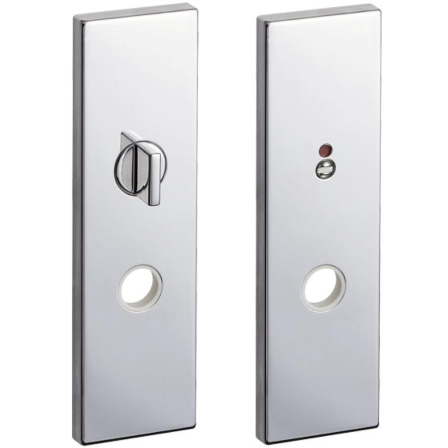 KAWAJUN レバーハンドル用Kプレート表示錠 パールブラック