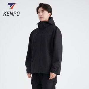 KENPO 健歩 マウンテンパーカー メンズ パーカー 撥水 春季新品 ソフトシェル ナイロンジャケット 防風 防寒 アウター ウインドブレーカー フーデッド ブルゾン ジャンパー ジップアップ アノラック アウトドア 軽量 上着 春 夏 秋 男女兼用 海外直送