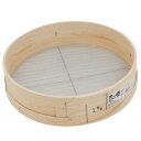 藤原産業 土ふるい 千吉 木製砂フルイ(丸型)35cm 1.0MM) 園芸 ガーデニング 清楚 土 石 ふるい