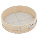 藤原産業 土ふるい 千吉 木製砂フルイ(丸型)35cm 3.0MM) 園芸 ガーデニング 清楚 土 石 ふるい