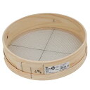 藤原産業 土ふるい 千吉 木製砂フルイ(丸型)35cm 4.0MM) 園芸 ガーデニング 清楚 土 石 ふるい