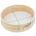 藤原産業 土ふるい 千吉 木製砂フルイ(丸型)35cm 10.0MM(キッコウメ) 園芸 ガーデニング 清楚 土 石 ふるい