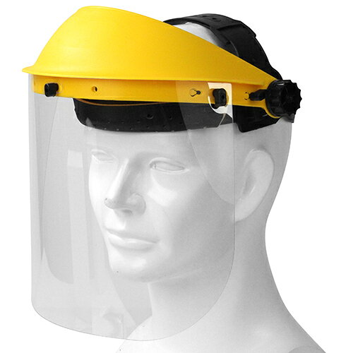 P2倍 1/16 01:59迄 藤原産業 セフティ-3 刈払機用防災面 シールド KB-14-2