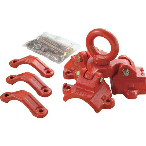 【タコマン】[1T] (4900104309008) 三脚ヘッド TS−10　吊り具 三脚 吊り チェーンブロック ホイスト 揚重 荷揚げ 重量物 クレーン ジブクレーン 現場 作業 建設業 土木 工事 安全 効率化 屋外作業 固定 造園 管工事 老木の抜根 タコマン(2)