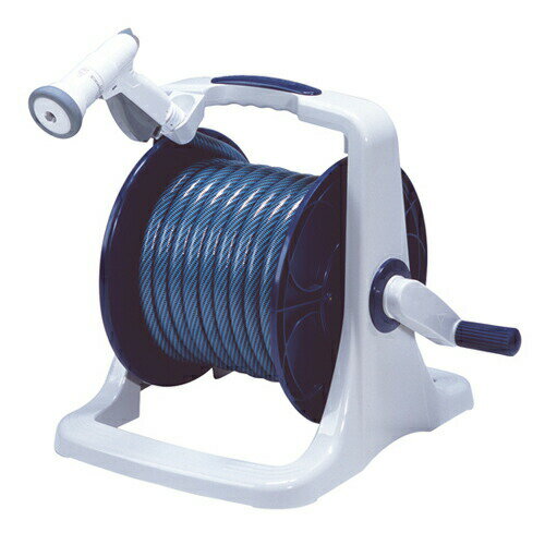 【TOYOX】[SFTR-20S] (4975196404092) トヨフィットSリール　トヨックス トヨフィットSリール ホースリール 20m 軽量 コンパクト 建設 建築 土木 工事 現場 作業 給水 排水 洗浄 一般家庭屋外散水用 ねじれにくい ホース 防藻タイプ 藻が生えにくい 継手取付け可能