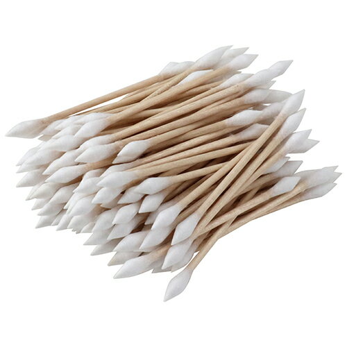 25年8月新商品【SK11】お掃除綿棒円すい型6.0mm [OM-3L100ポンイリ] (4977292147736) 精密清掃 機械メ..